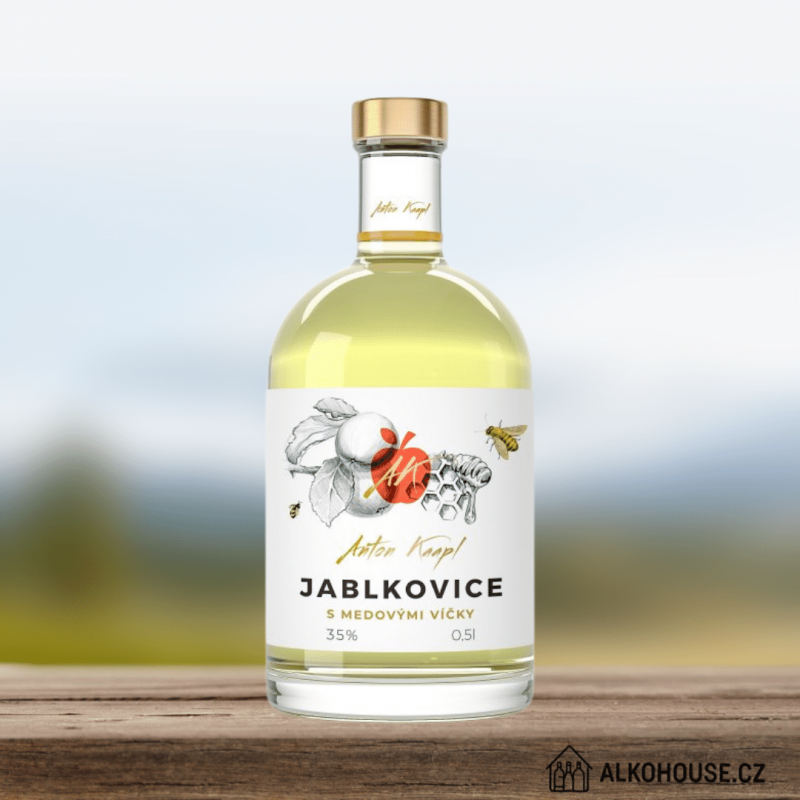 Jablkovice s medovými víčky 35% | Alkohouse.cz