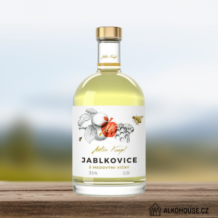 Jablkovice s medovými víčky 35%