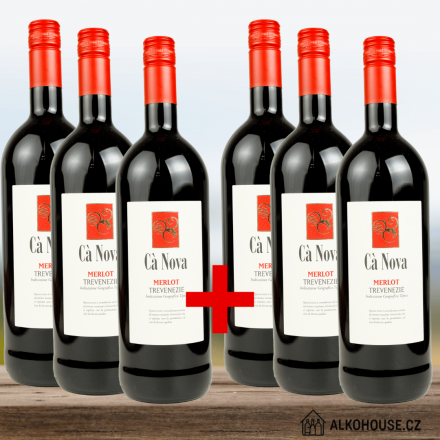 Merlot 1l - 6 lahví